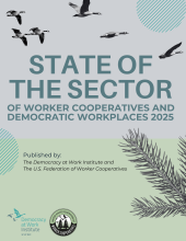 2025 Worker Cooperative State of the Sector Report Cover